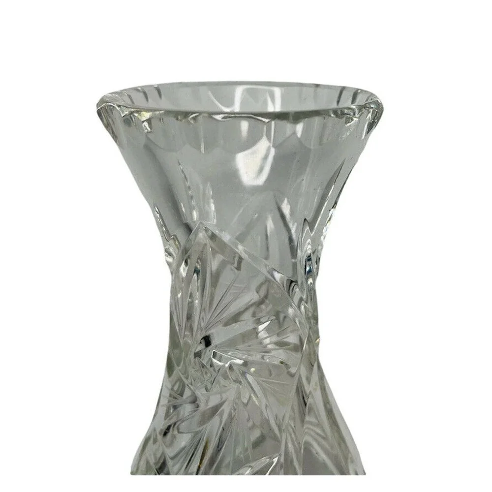 NEW Lead‎ Crystal Flower Vase 6